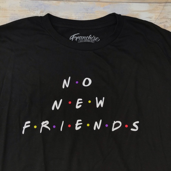 No New Friends Franchise Long Sleeve Tee - Picture 13 of 16